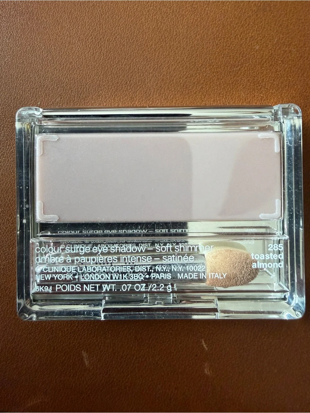 Clinique New Single Eyeshadow - Toasted Almond Shimmer